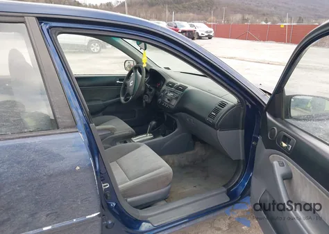 2004 Honda Civic Lx из США, поврежденный, VIN 2HGES16504H526334